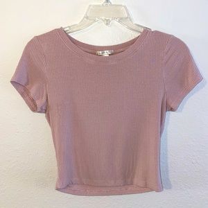 Pink Bozzolo crop top- listed size medium but fits more like a small